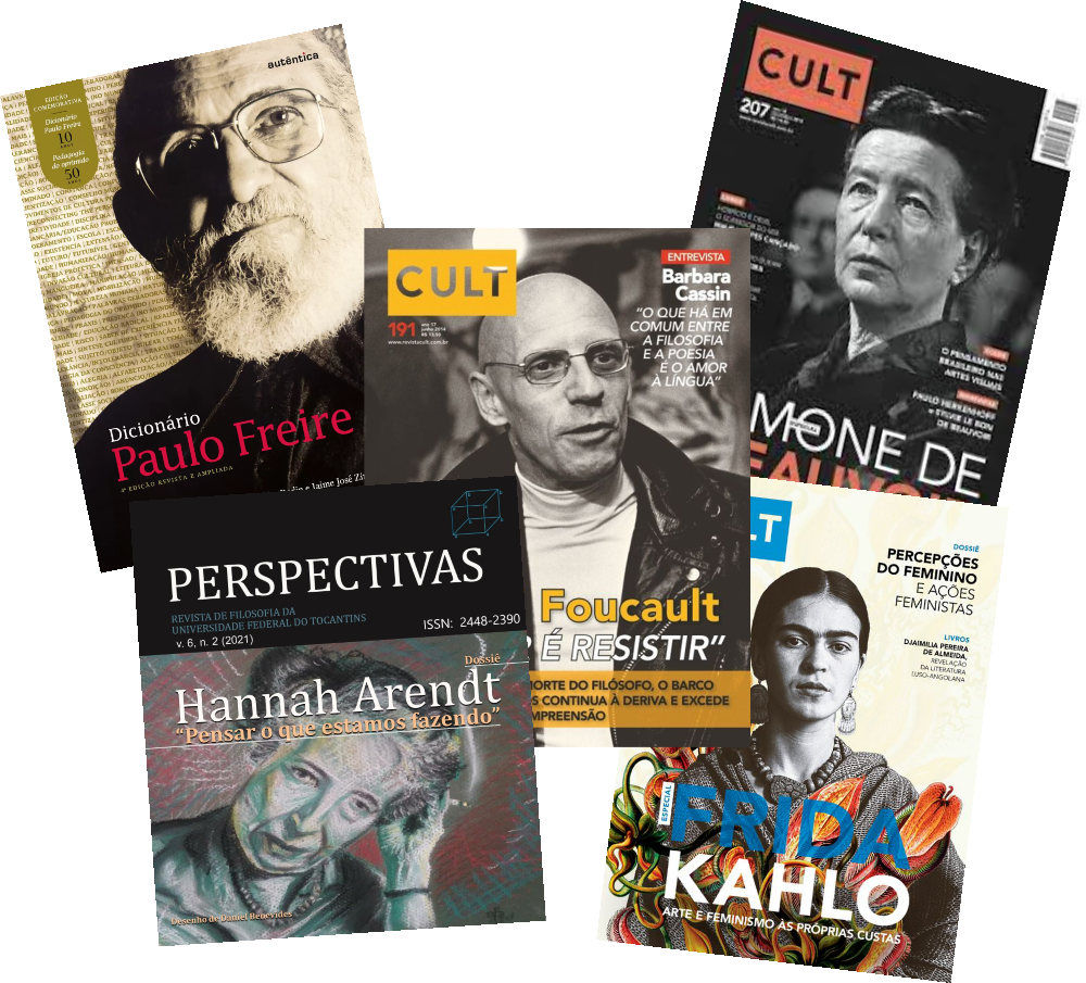 Revistas de pensadores para temas de redação